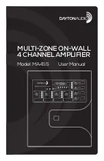 DaytonAudio MA455 User Manual preview