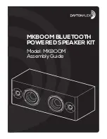 Предварительный просмотр 1 страницы DaytonAudio MKBOOM Assembly Manual