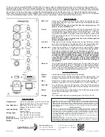 Preview for 2 page of DaytonAudio PMA250 User Manual