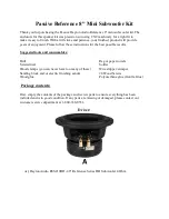 Preview for 1 page of DaytonAudio Reference Series Assembly Manual