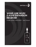 Предварительный просмотр 1 страницы DaytonAudio WAVE-LINK WLRX User Manual