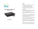 DaytonAudio Wired Home WHIR1005 User Manual предпросмотр