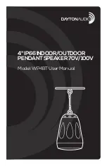 Предварительный просмотр 1 страницы DaytonAudio WP4BT User Manual