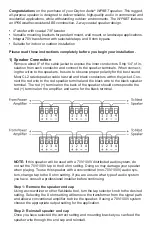 Предварительный просмотр 2 страницы DaytonAudio WP4BT User Manual