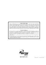 Preview for 4 page of DaytonAudio XRA25 User Manual