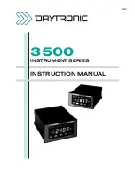 DayTronic 3500 Series Instruction Manual preview