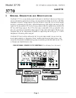 Preview for 2 page of DayTronic 3770 Instruction Manual