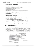 Preview for 3 page of DayTronic 3770 Instruction Manual