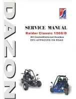 Dazon Raider-Classic 150 Service Manual preview