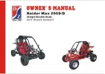 Dazon Raider Max 250S Owner'S Manual предпросмотр