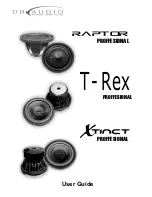 DB Audio Raptor Proffessional User Manual preview