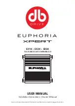 Предварительный просмотр 1 страницы DB Drive EUPHORIA XPERT EX5K User Manual