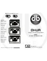 DB Drive Okur K2 10D4 Installation Instructions & Owner'S Manual preview