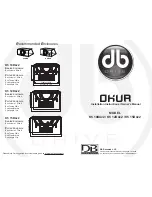 Preview for 1 page of DB Drive Okur K5 10D4v2 Installation Instructions & Owner'S Manual