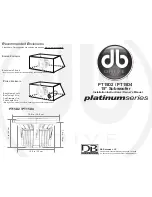 Preview for 1 page of DB Drive PT15D2 Installation Instructions & Owner'S Manual