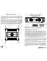 Предварительный просмотр 4 страницы DB Drive Speed Series Amplifier SPA SPA1000D Instruction Manual