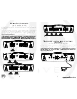 Предварительный просмотр 14 страницы DB Drive Speed Series Amplifier SPA SPA1000D Instruction Manual