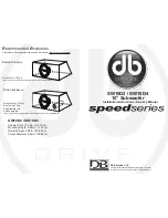 Preview for 1 page of DB Drive SW10D2 Installation Instructions & Owner'S Manual