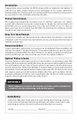 Preview for 2 page of DB Drive WDX G1 Series User Manual