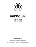 DB Drive WDX12 3KD2 User Manual preview