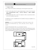 Предварительный просмотр 21 страницы DB Elettronica Telecomunicazioni CTX 5 User Manual