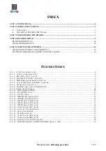 Preview for 3 page of DB Elettronica Telecomunicazioni MOZART 1000 Calibration Manual