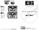 Preview for 1 page of DB Research Bass Inferno BW10D Installation Instructions