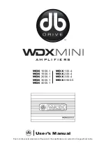 DB Research DB Drive WDX Mini 1000.1 User Manual preview