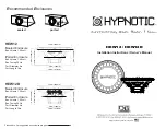 DB Research HYPNOTIC HEW12 Installation Instructions & Owner'S Manual preview