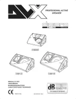 dB Technologies DIGIPRO DVX DM28 User Manual preview