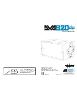 Preview for 1 page of dB Technologies DVA S20DP User Manual