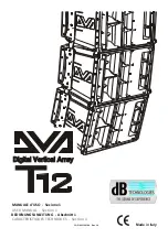 dB Technologies DVA T12 User Manual предпросмотр