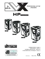 dB Technologies DVX D10 HP User Manual preview