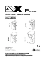 dB Technologies DVX P10 User Manual preview