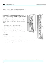 Preview for 44 page of dB Technologies Entertainment System ES 602 User Manual