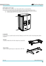 Preview for 49 page of dB Technologies FIFTY Series User Manual