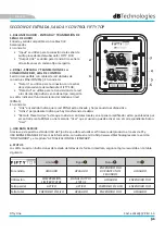 Preview for 91 page of dB Technologies FIFTY Series User Manual