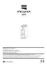 dB Technologies INGENIA IG1T User Manual preview