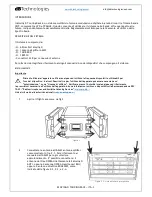 Preview for 2 page of dB Technologies MOVING D TOURING RACK Quick Start Manual