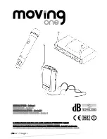 dB Technologies MOVING ONE User Manual preview