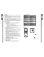 Preview for 3 page of dB Technologies SUB 05 User Manual