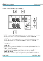 Preview for 8 page of dB Technologies SUB 600 Series User Manual