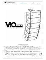 dB Technologies VIO L208 Quick Start User Manual preview