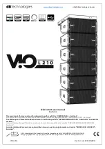 dB Technologies VIO L210 Quick Start User Manual preview