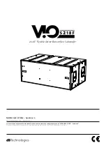 Preview for 1 page of dB Technologies VIO S218F User Manual