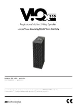 dB Technologies VIO X205 User Manual preview