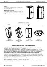 Preview for 3 page of dB Technologies VIO X310 Quick Start User Manual