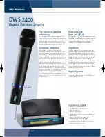 Preview for 1 page of dB 2400R Brochure