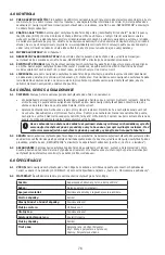 Preview for 78 page of DBI SALA 3101046 Instruction Manual