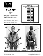 Preview for 11 page of DBI SALA ExoFit NEX 1113757 Manual